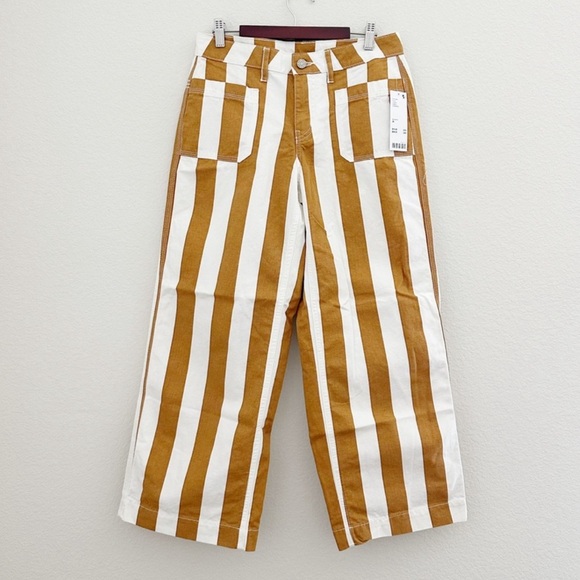 Urban Outfitters Striped Straight Leg Pant - Picture 4 of 9